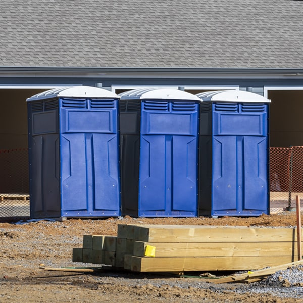 what is the cost difference between standard and deluxe porta potty rentals in Denio